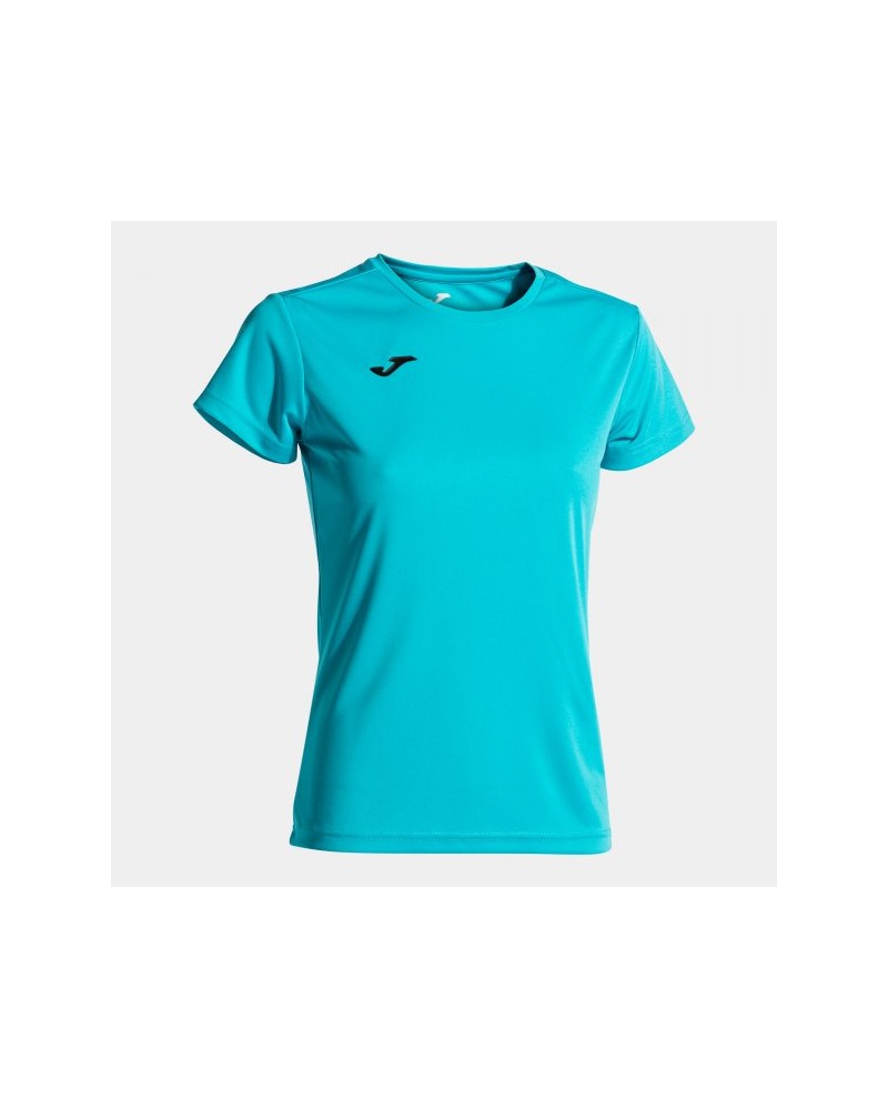 Combi Woman Short Sleeve T-shirt Fluor Turquoise