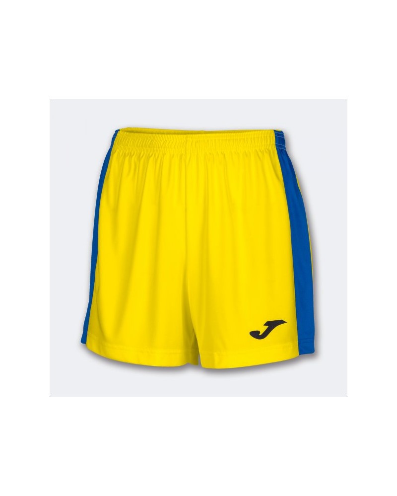 Maxi Short Yellow-royal Blue