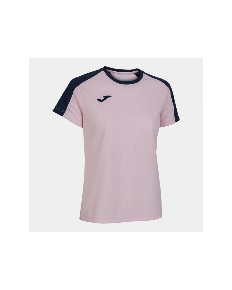 Eco Championship Short Sleeve T-shirt Pink Navy