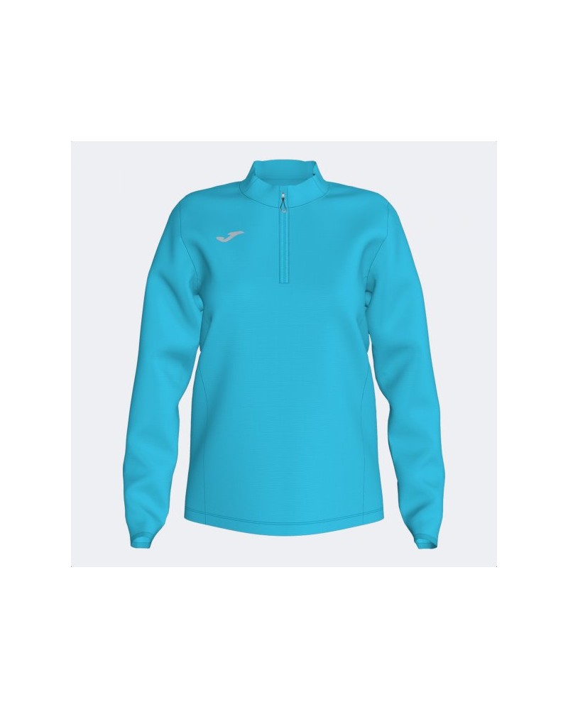 Running Night Sweatshirt Fluor Turquoise
