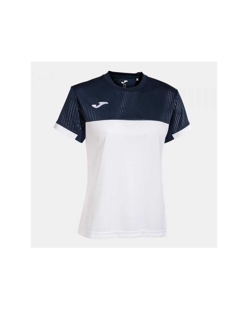 Montreal Short Sleeve T-shirt White Navy