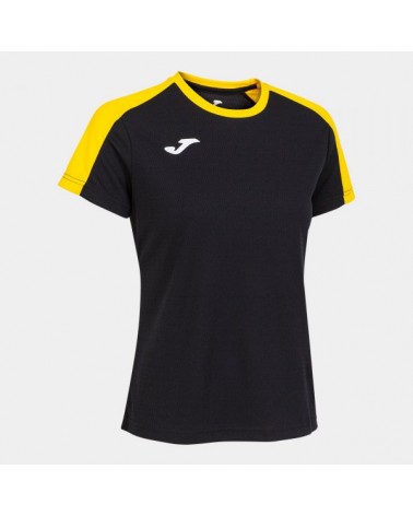 Eco Championship Short Sleeve T-shirt Black Yellow