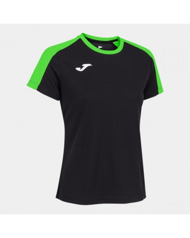 Eco Championship Short Sleeve T-shirt Black Fluor Green