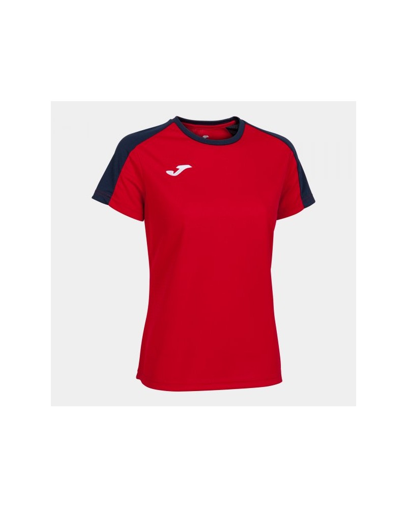 Eco Championship Short Sleeve T-shirt Red Navy