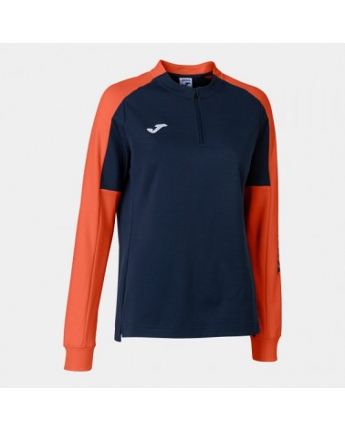 Eco Championship Sweatshirt Navy Fluor Orange