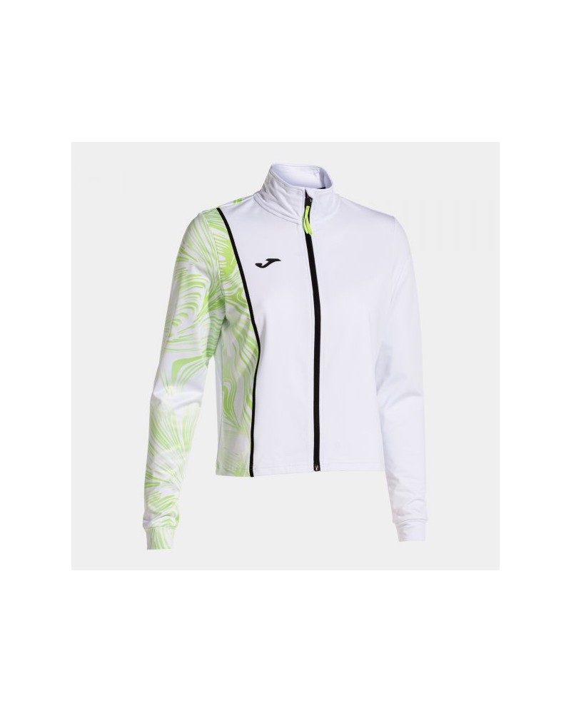 Challenge Full Zip Sweatshirt White Green