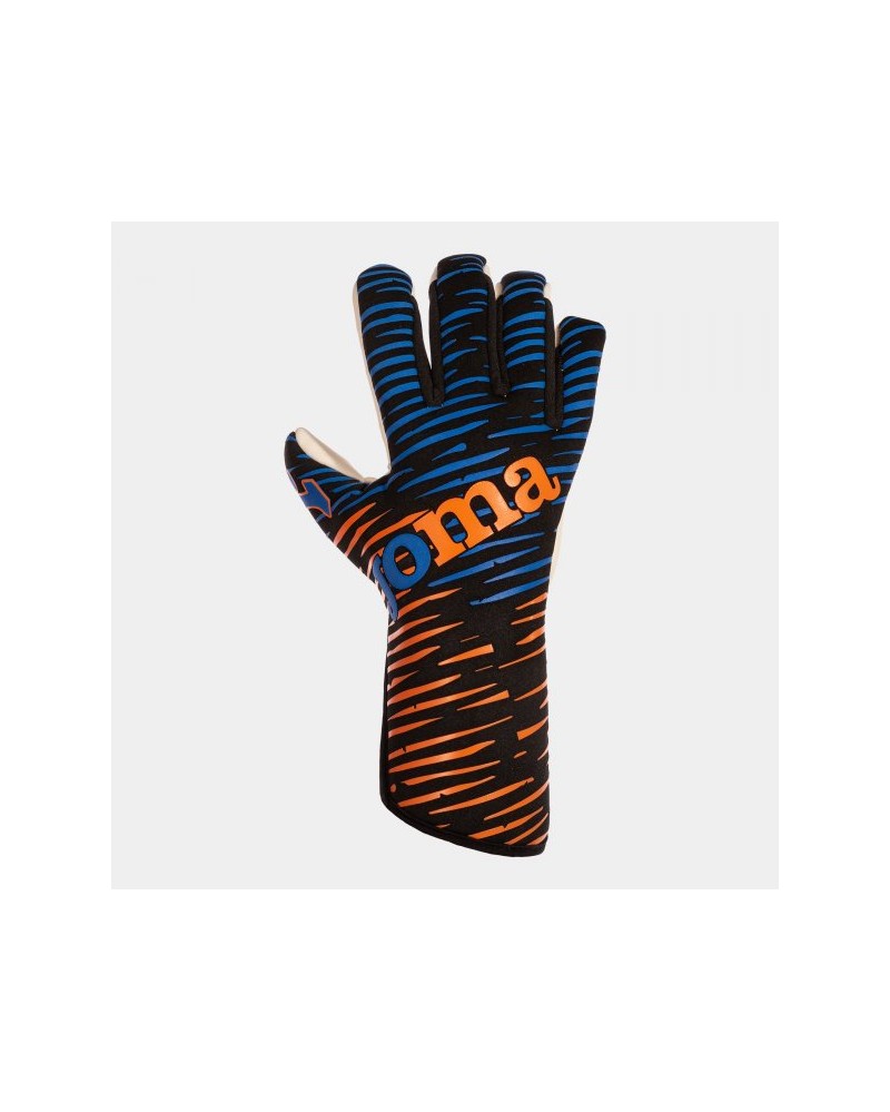 Gk Panther Goalkeeper Gloves Blue Orange Black