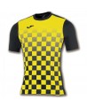 T-shirt Flag Black-yellow S/s