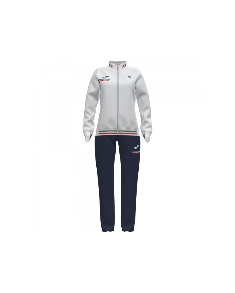 Tracksuit Micro. Fed. Tennis Italy White Woman