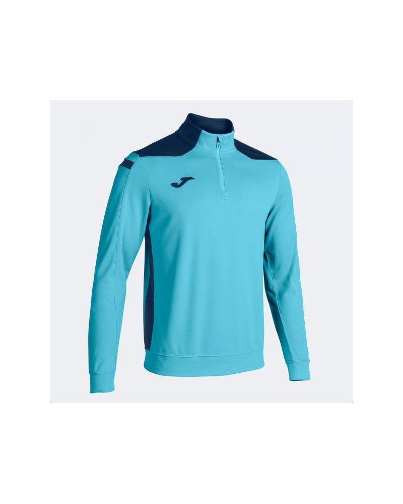 Championship Vi Sweatshirt Fluor Turquoise-navy