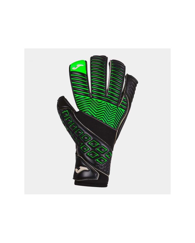 Area 19 Goalkeeper Gloves Black Fluor Green